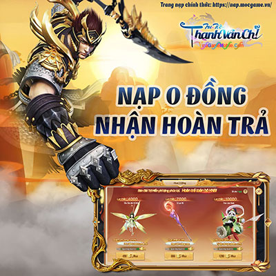 Hướng dẫn nạp thẻ Tru Tiên Thanh Vân Chí 05