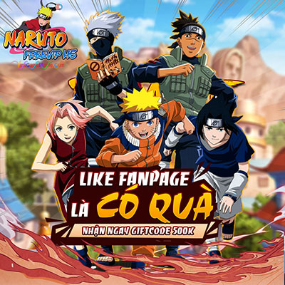 Hướng dẫn nhận GiftCode Naruto FreeVip H5 03