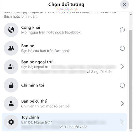 Không bình luận được trên Facebook