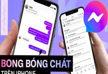 Cách mở bong bóng chat messenger trên iphone