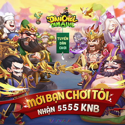 Hướng dẫn nhận GiftCode Dân Chơi Tam Quốc 02