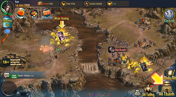 Tải game Chiến Tướng Tam Quốc cho Android, iOS, APK 02