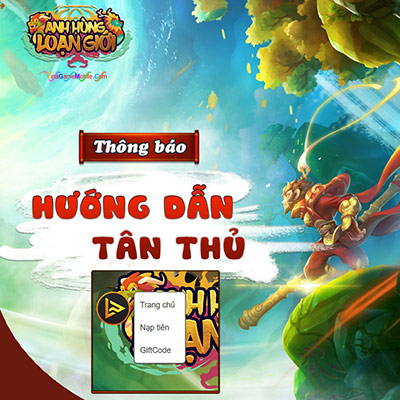 Nạp thẻ Anh Hùng Loạn Giới H5