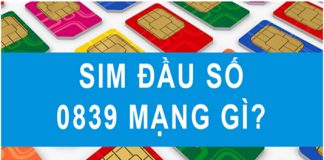 Kho 30k số sim đầu số 0839 giá rẻ