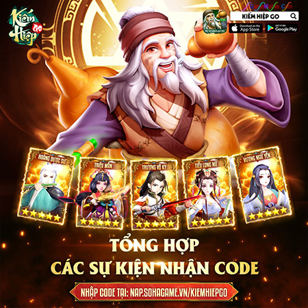 GiftCode Kiếm Hiệp Go - SohaGame 01