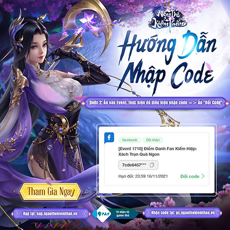 Hướng dận nhập Code Ngạo Thế Kiếm Thần 01